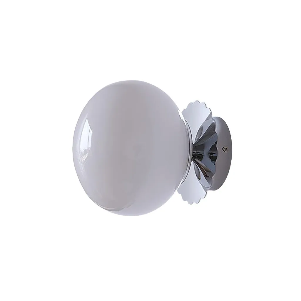 Middeleeuwse Bauhaus Glazen Bal Wandlamp HL290