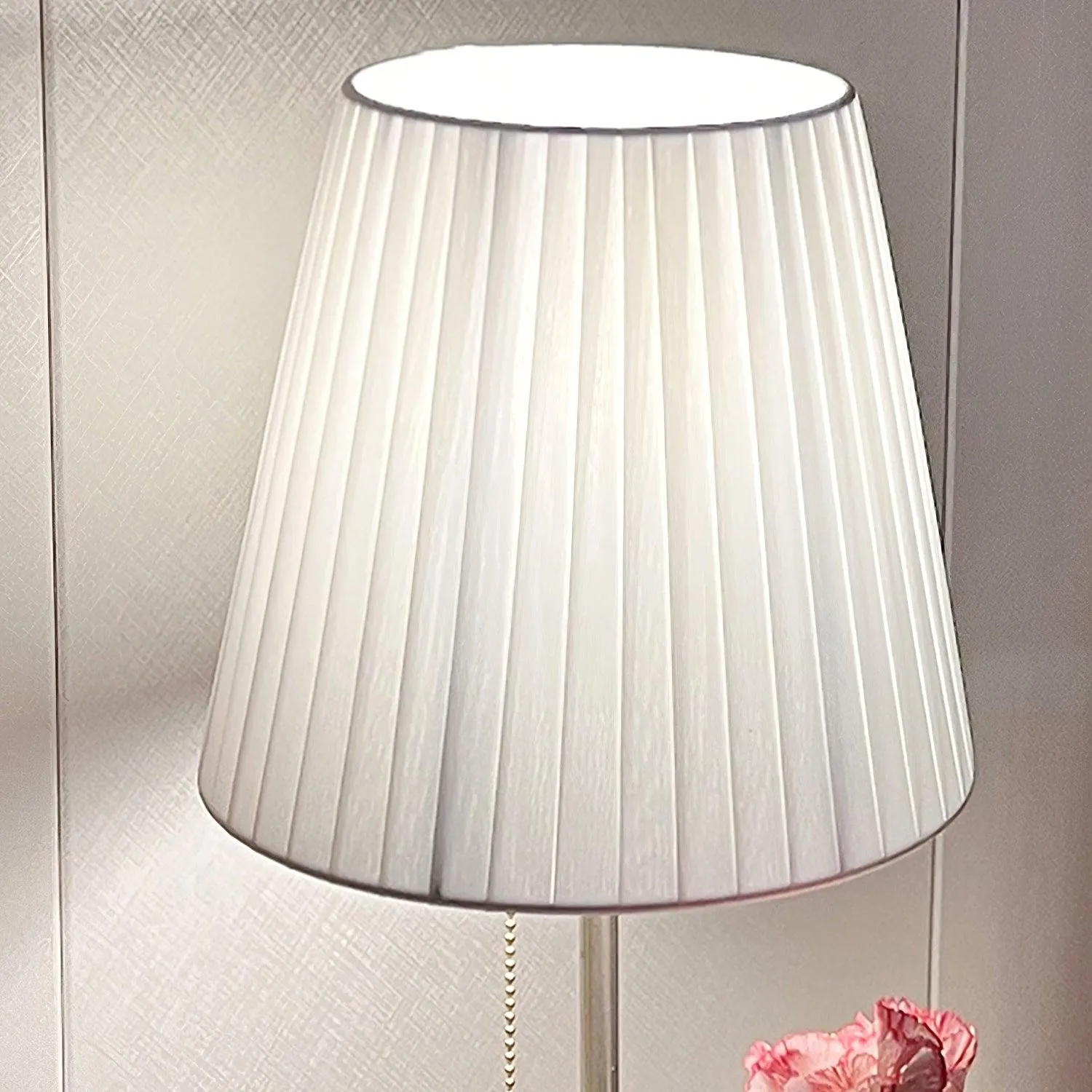 Metalen voet nachtkastje lamp HL359
