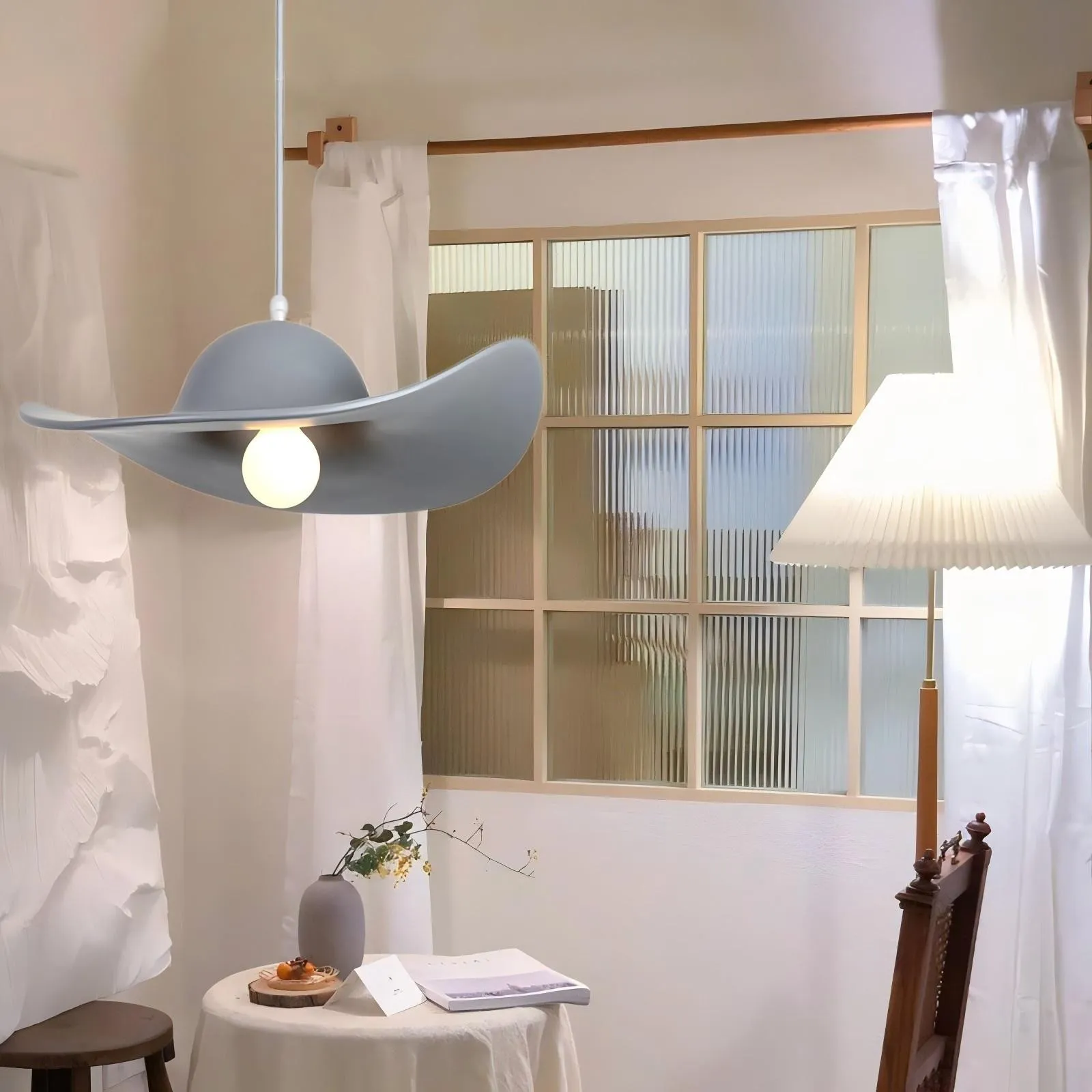 Italiaanse Hoed Vorm Hars Ontwerp Hanglamp HL310
