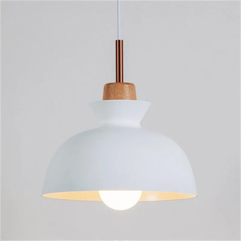 Scandinavische MULTI Metaal Hout Macaroon Hanglamp voor Keuken HL88