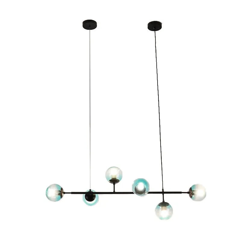 Orb moderne glazen bol hanglamp voor woonkamer