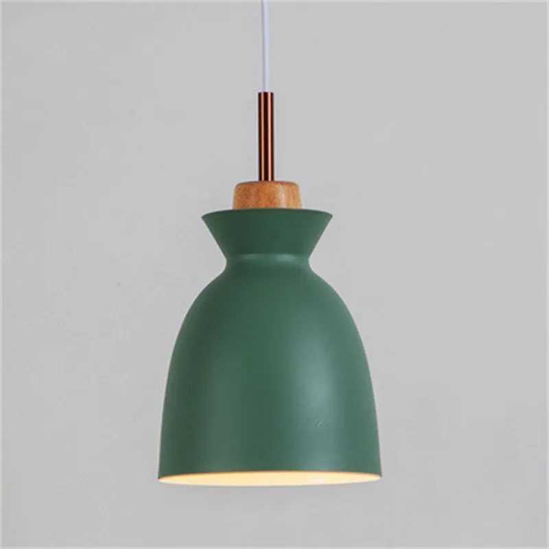 Scandinavische MULTI Metaal Hout Macaroon Hanglamp voor Keuken HL88
