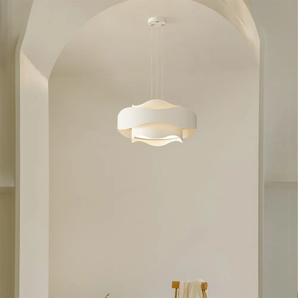 Crèmekleurige moderne minimalistische slaapkamer hanglamp HL474
