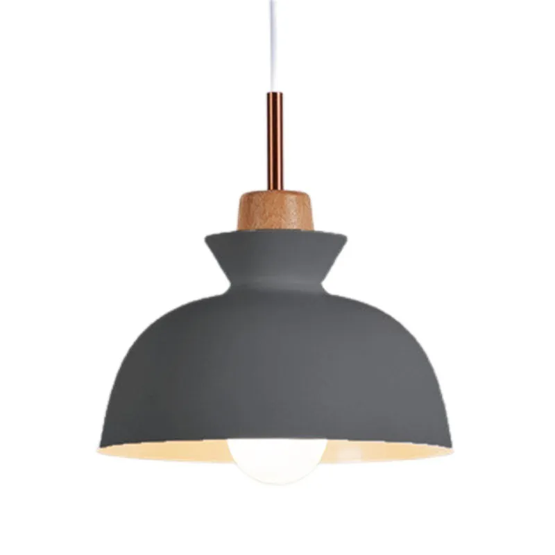 Scandinavische MULTI Metaal Hout Macaroon Hanglamp voor Keuken HL88