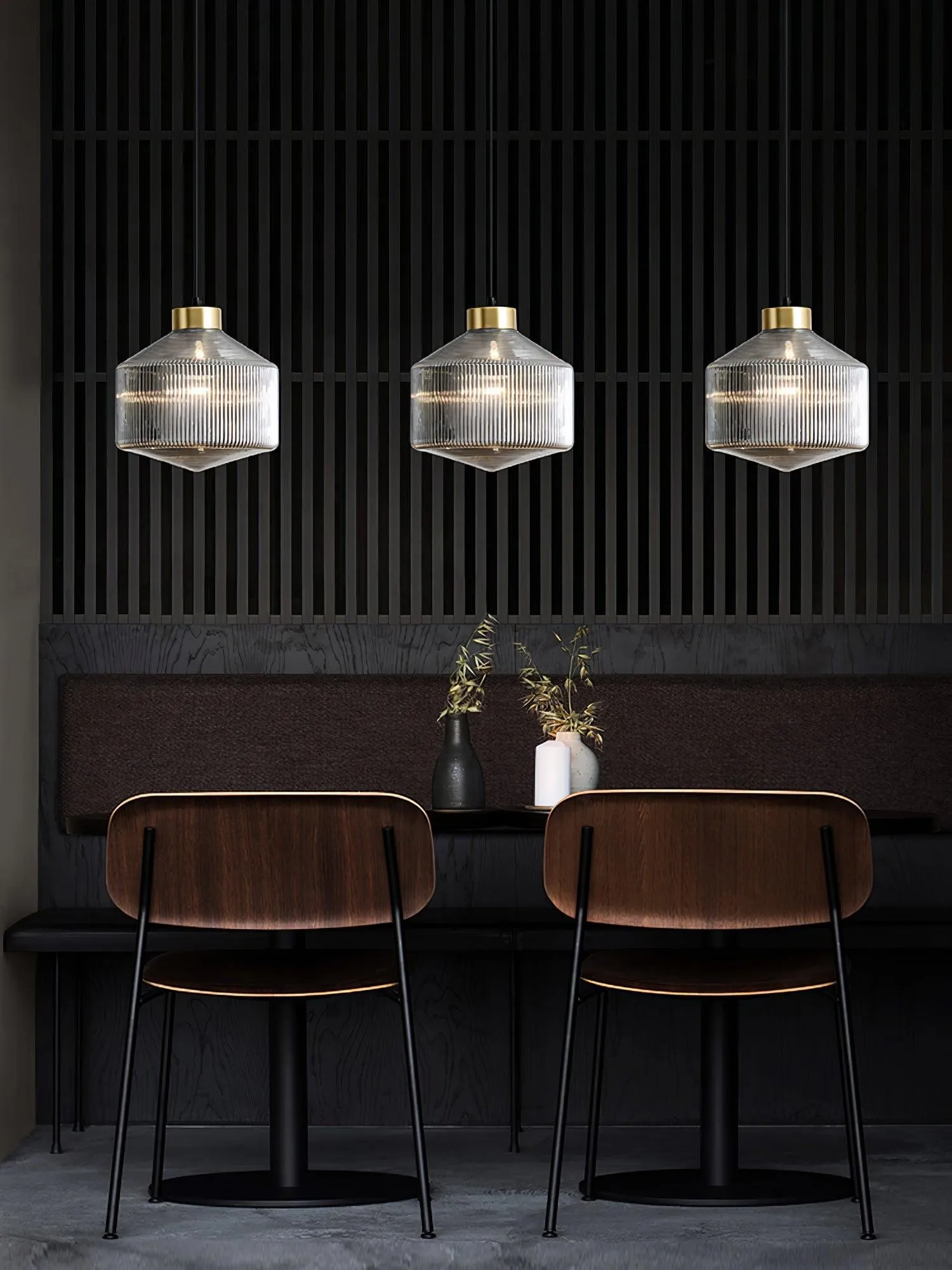 Gestreepte Spinning Top Hanglamp HL727