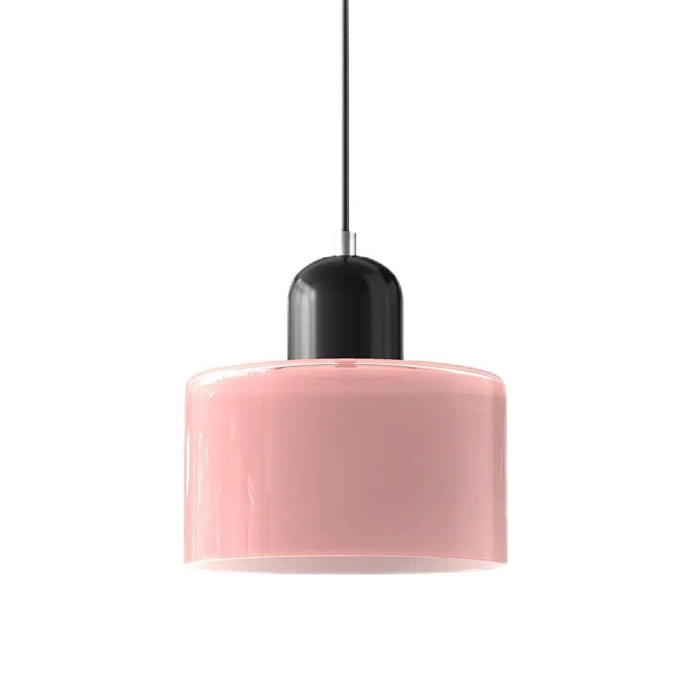 Kalo Cilinder Hanglamp - Glazen Lamp in Scandinavische Stijl voor Eet en Slaapkamer HL107
