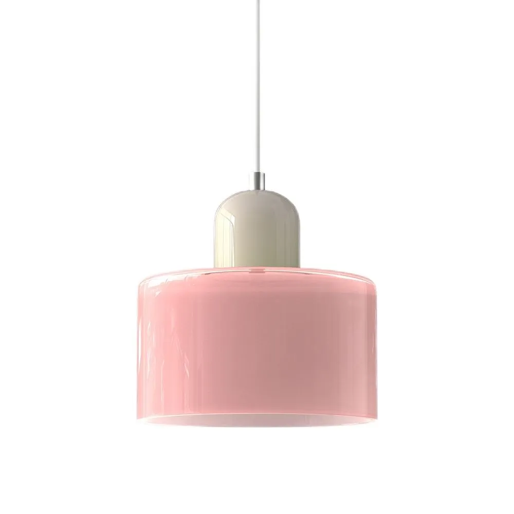 Kalo Cilinder Hanglamp - Glazen Lamp in Scandinavische Stijl voor Eet en Slaapkamer HL107
