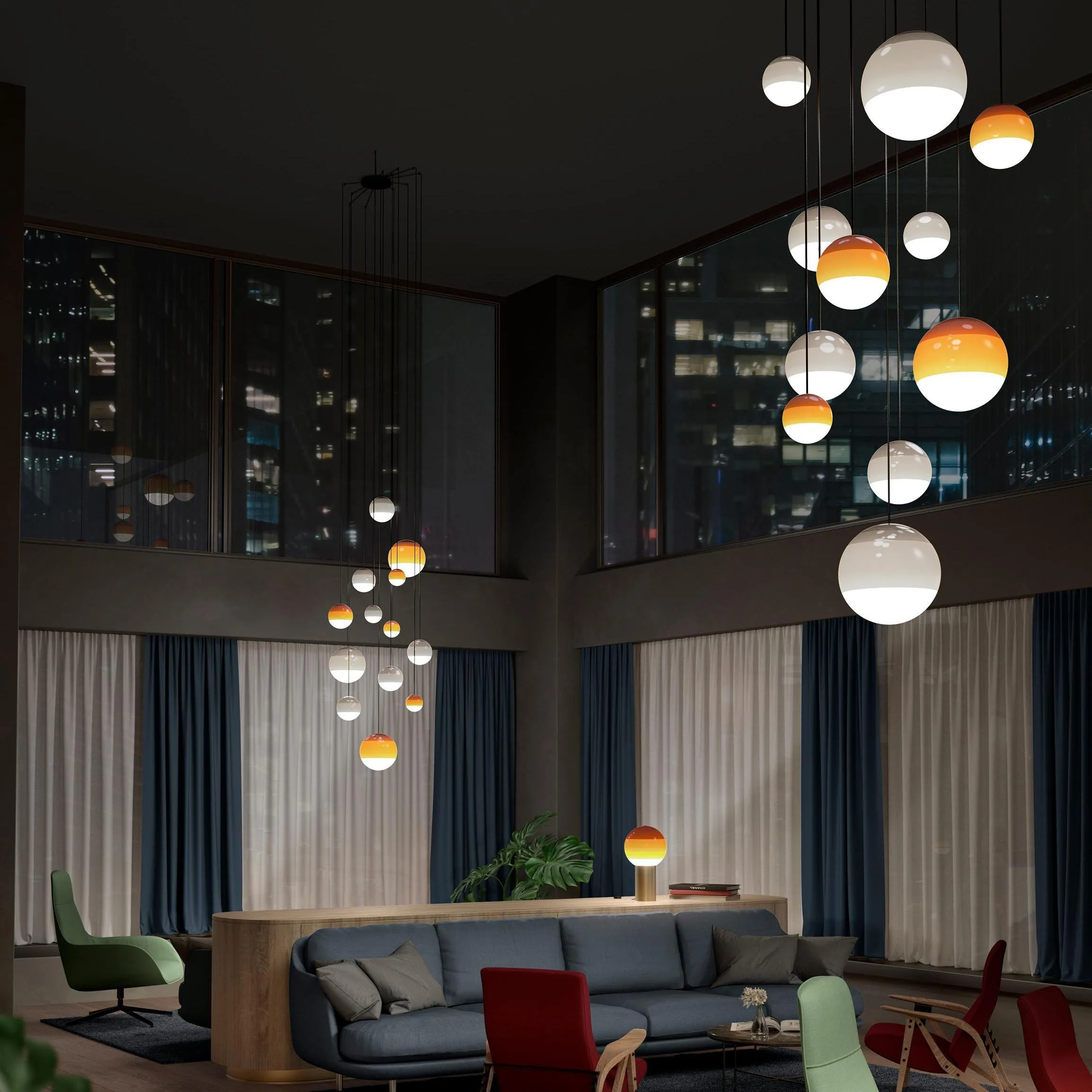 Decoratieve Dipping hanglamp