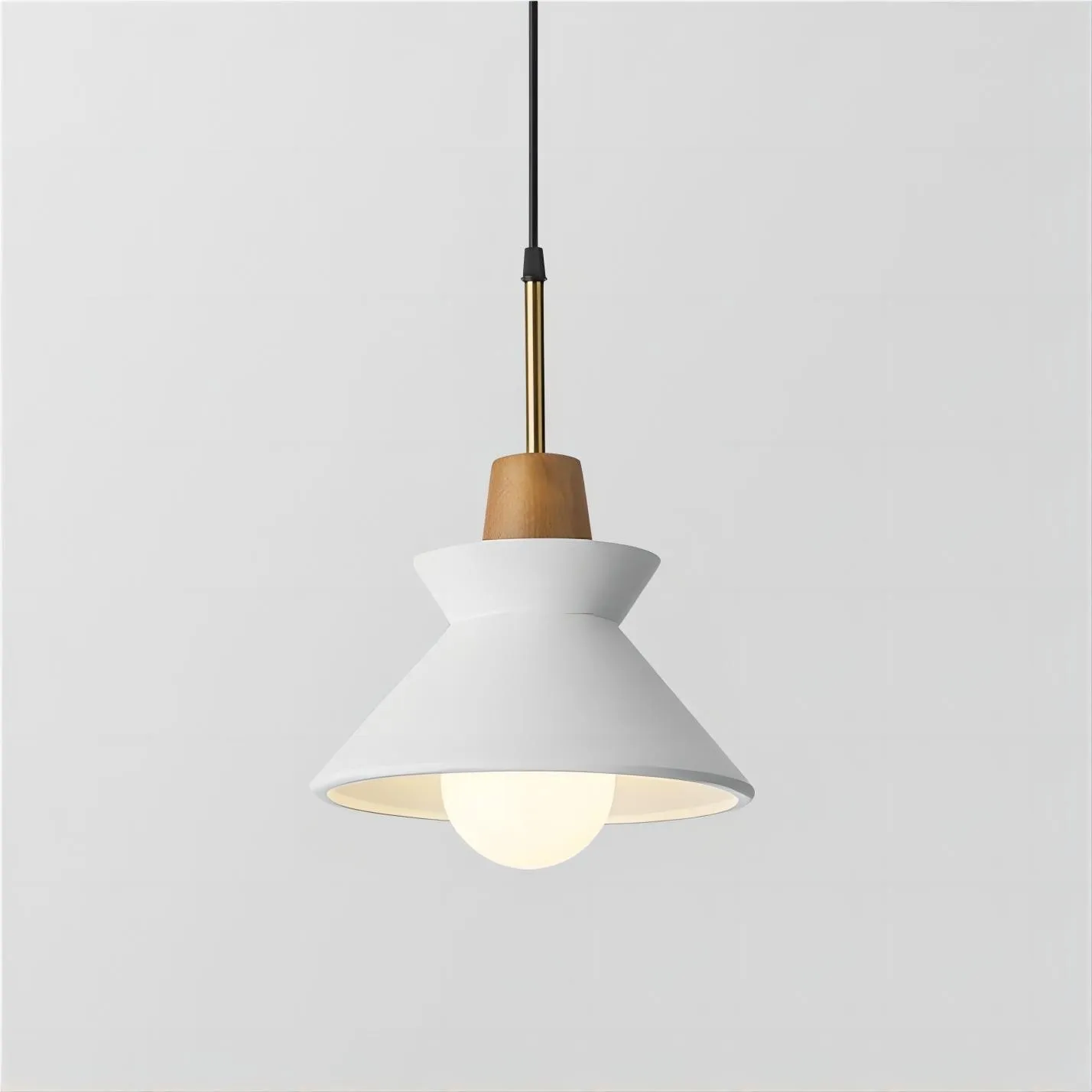 Minimalistische Noordse Tapse Hanglamp HL110