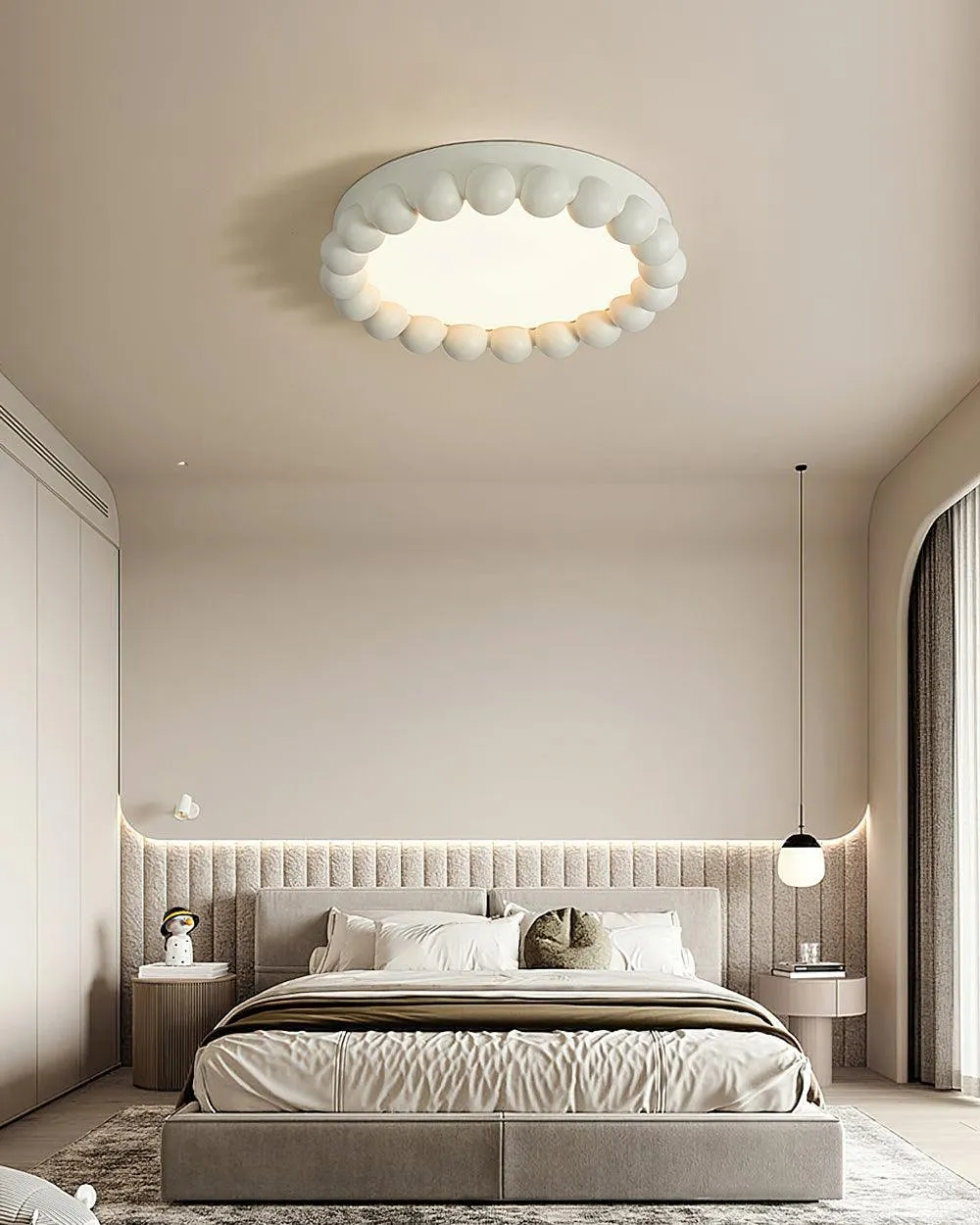Kraalvormige plafondlamp HL690