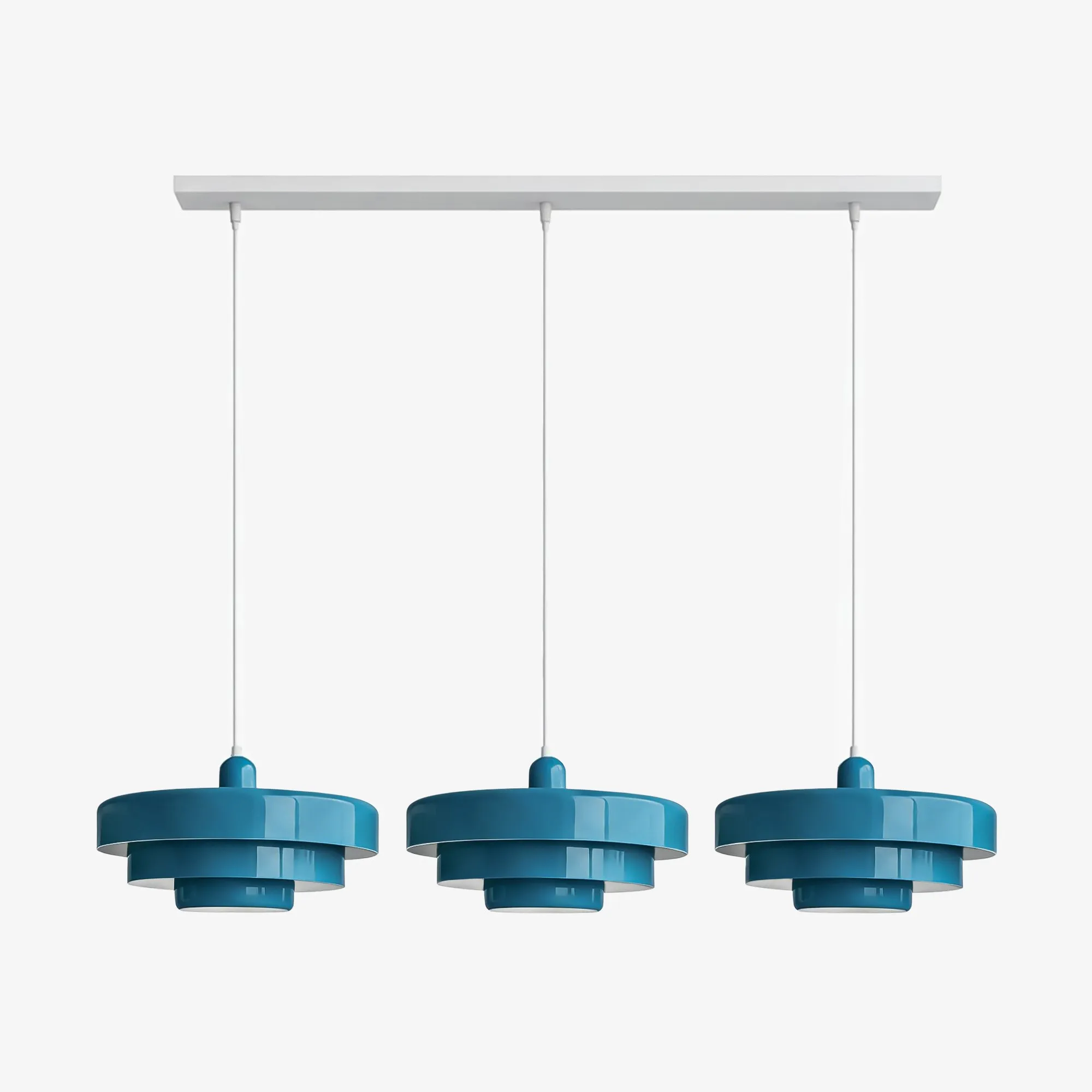 Macaron Disc Hanglamp - Scandinavische Meerlaagse Hanglamp van Metaal voor de Keuken HL179