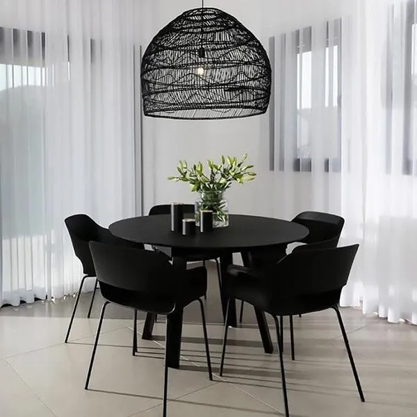 Rustieke Rieten Mand Rotan Kooi Hanglamp HL161