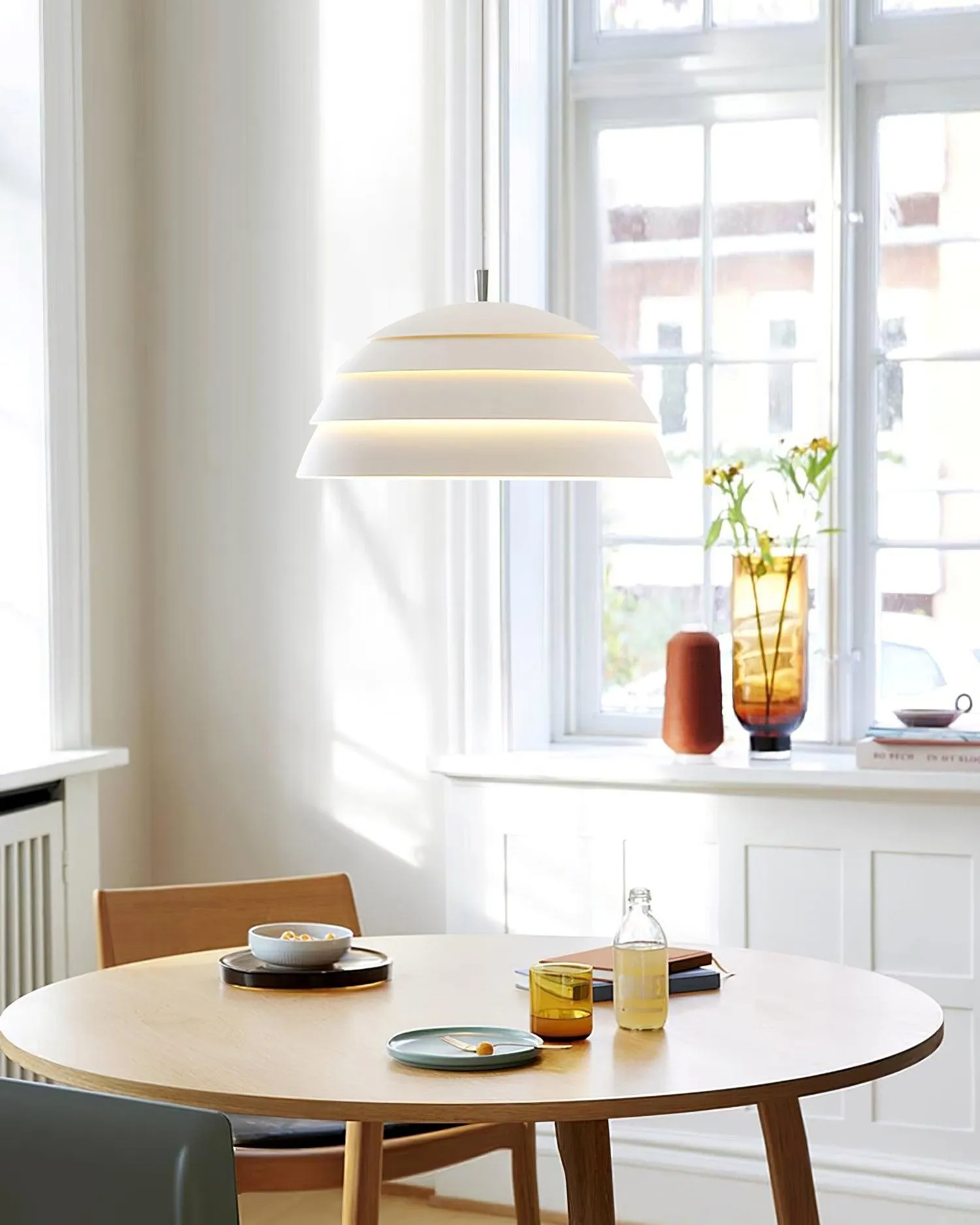 Industriële stijl ladder hanglamp HL476