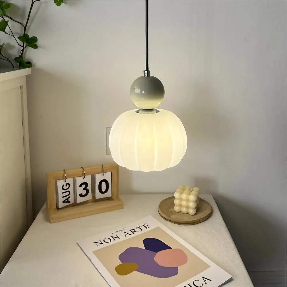 Crèmekleurige Bauhaus Art Deco hanglamp HL155