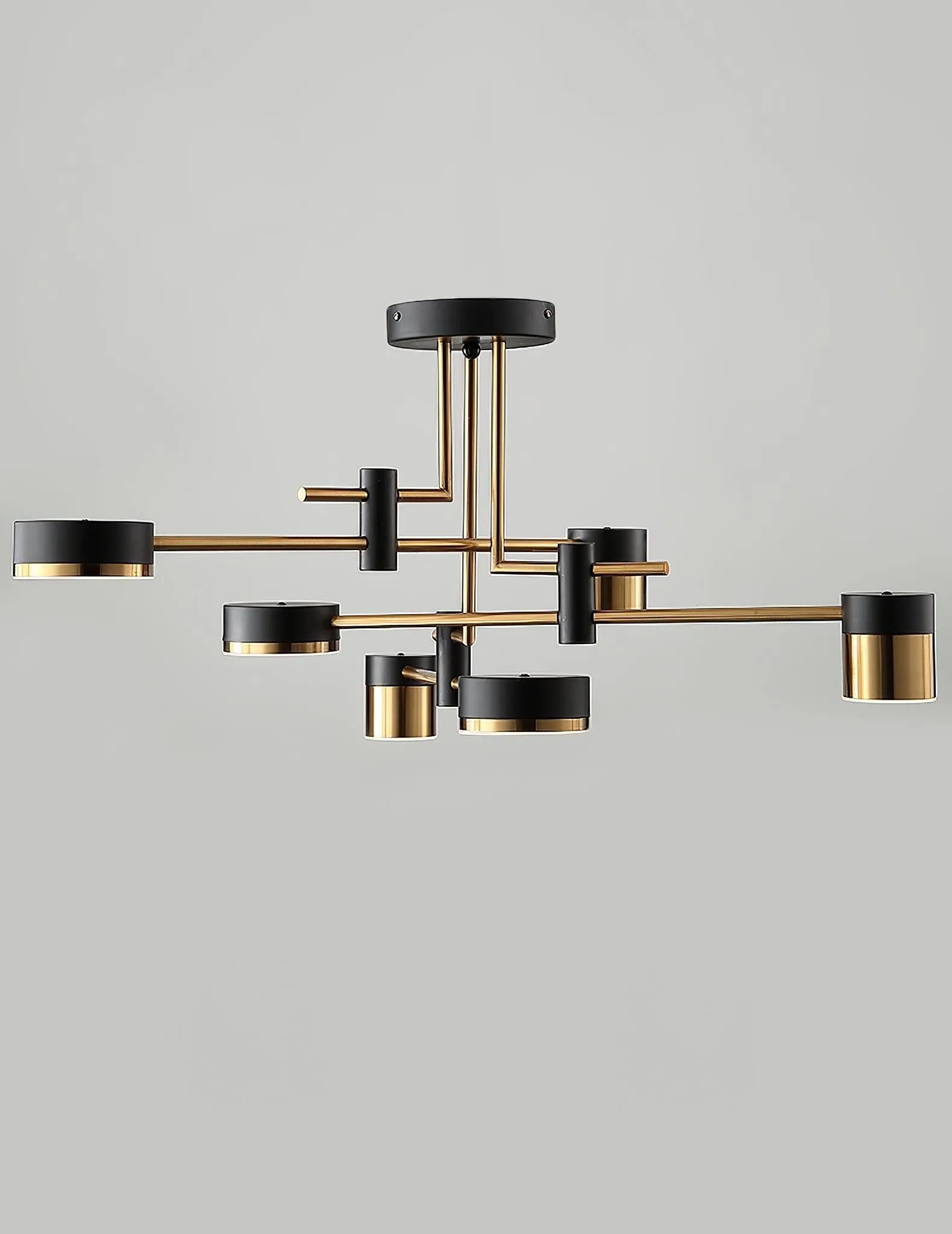 Luxe Spider Sputnik Design Metalen Schijf Plafondlamp HL1090