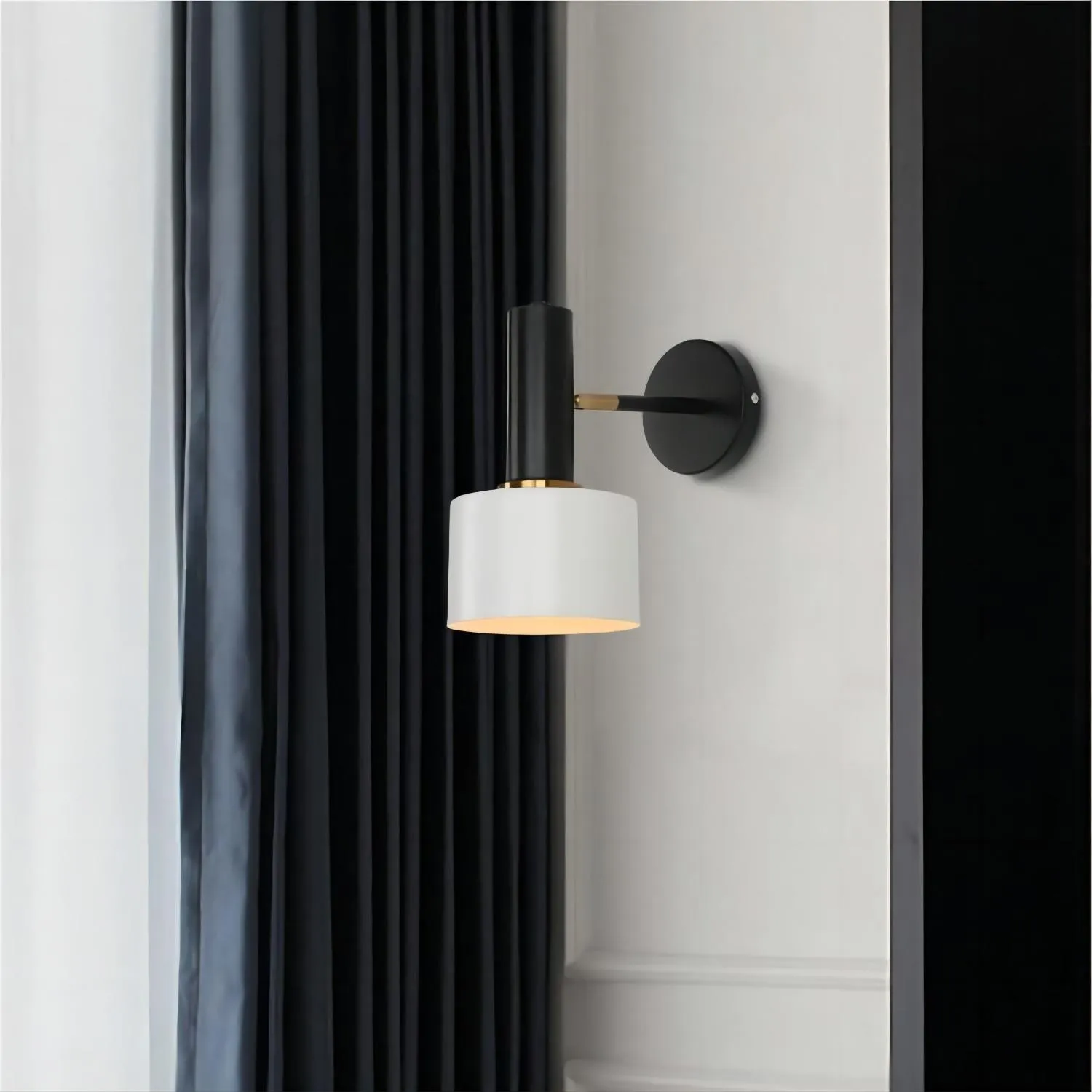 Scandinavische draaibare dimbare leeswandlamp HL170