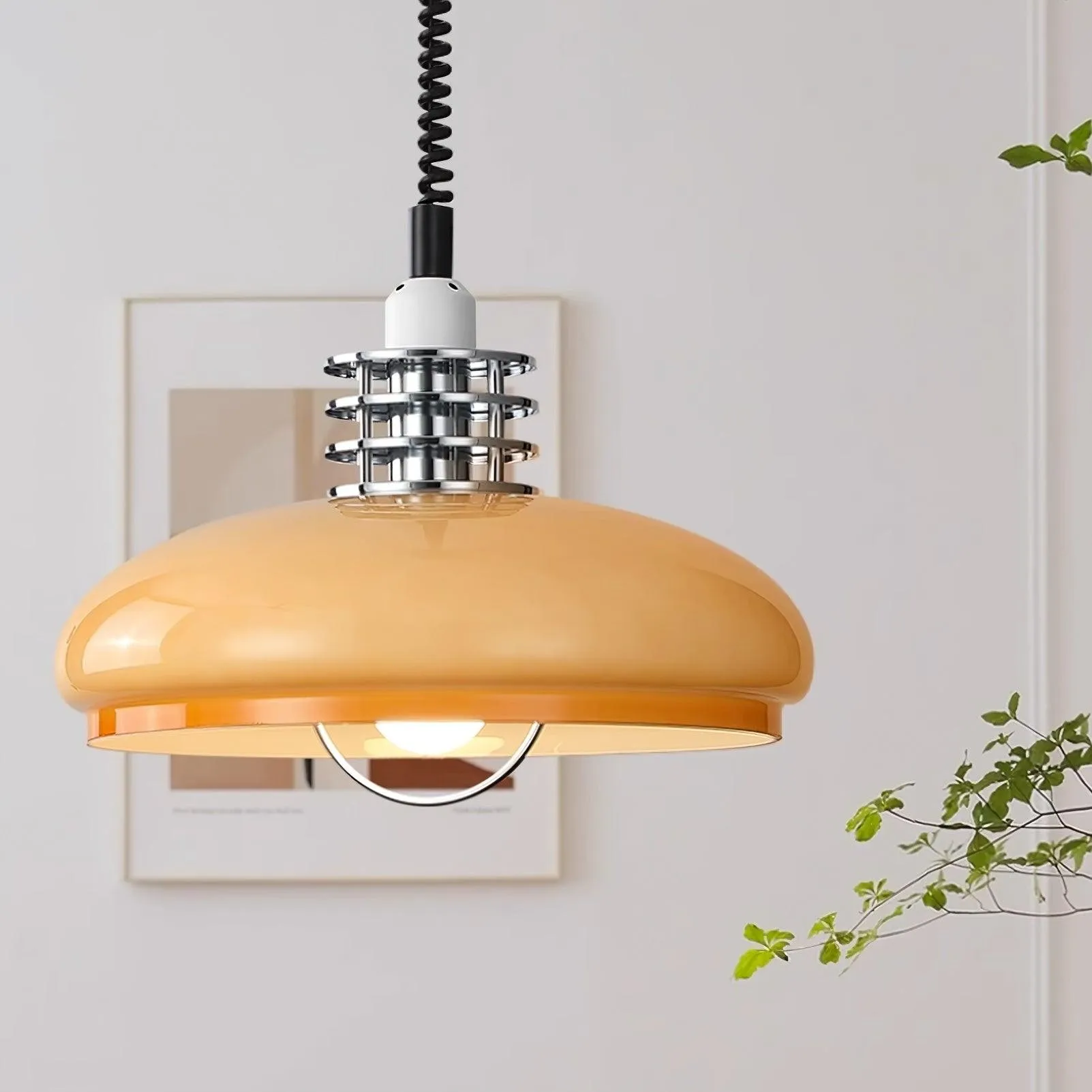 Nordic Cream intrekbare hanglamp HL914