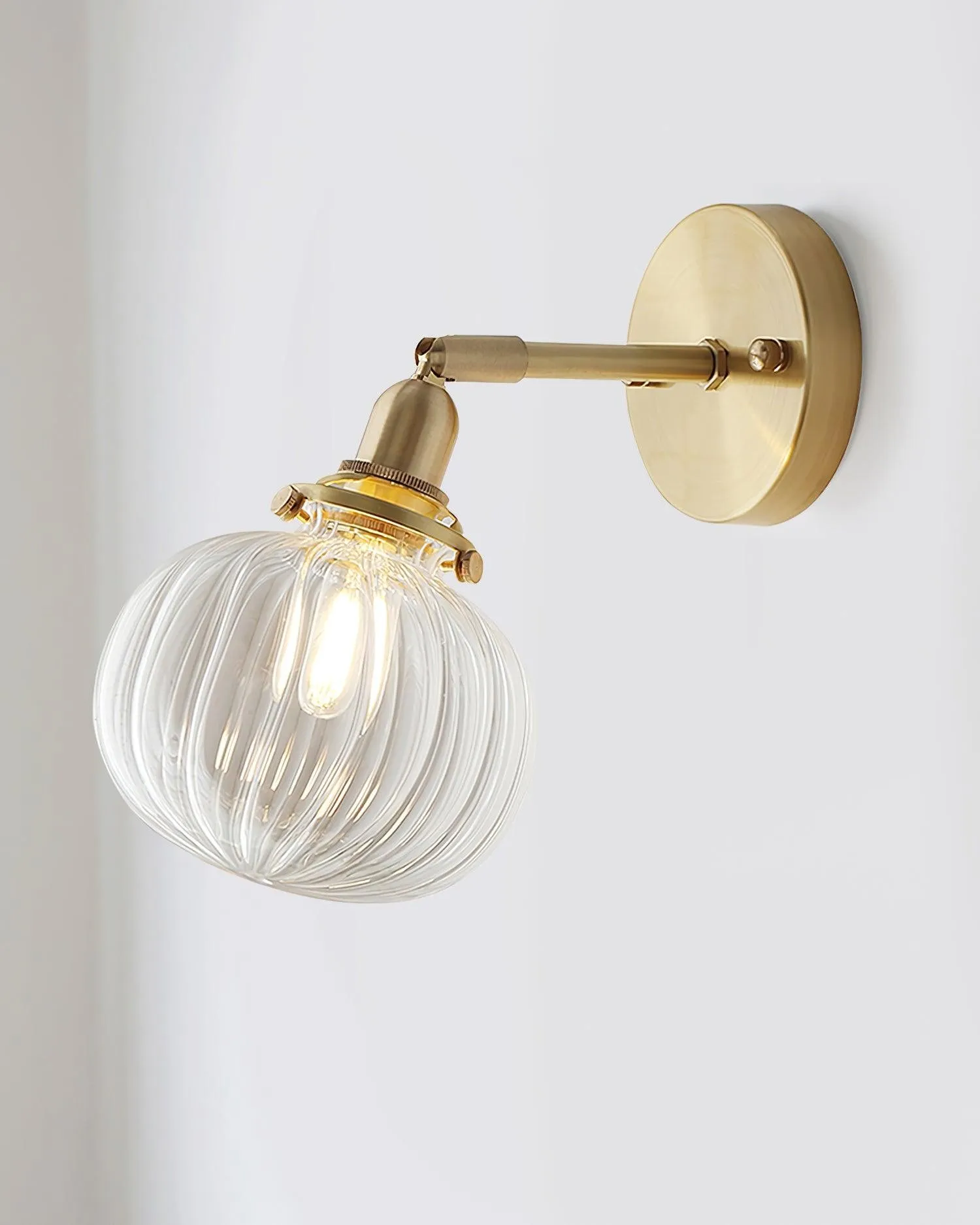 Eenvoudige hal entree pompoenpatroon wandlamp HL771
