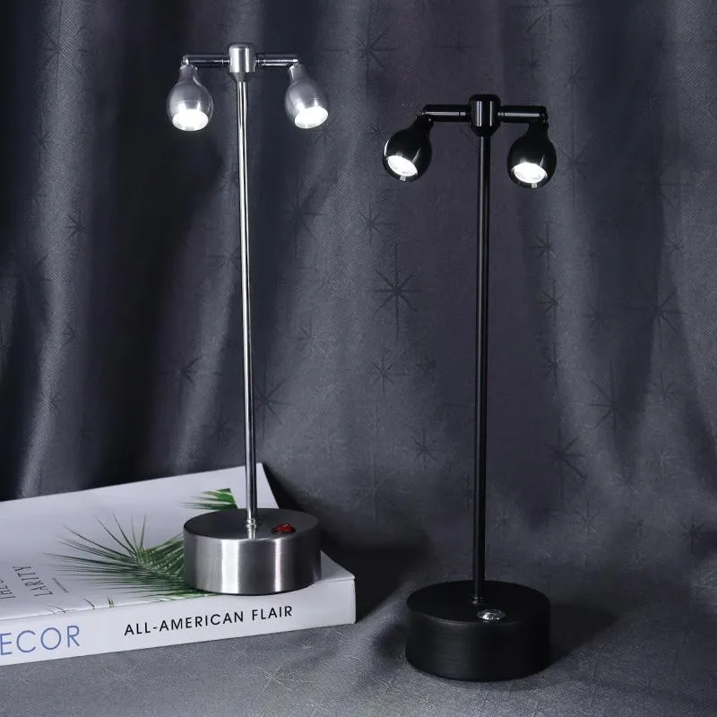 Minimalistische Industriële Metalen Tafellamp HL20