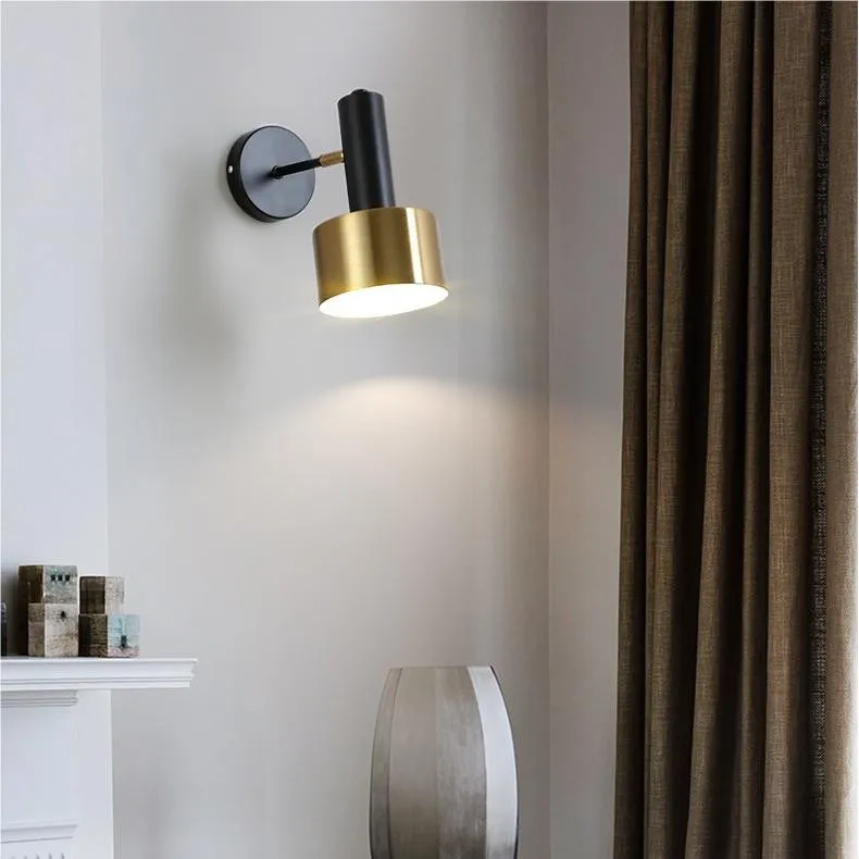 Scandinavische draaibare dimbare leeswandlamp HL170