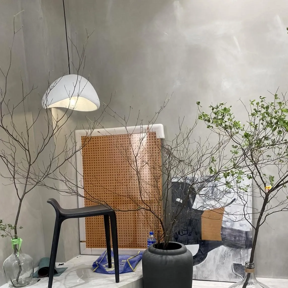 Wabi-sabi stijl Khmara Koepel Hanglamp
