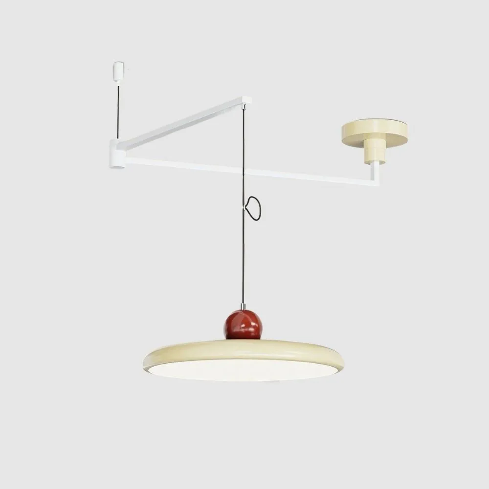 Eenvoudige moderne verstelbare hanglamp met zwenkarm HL885