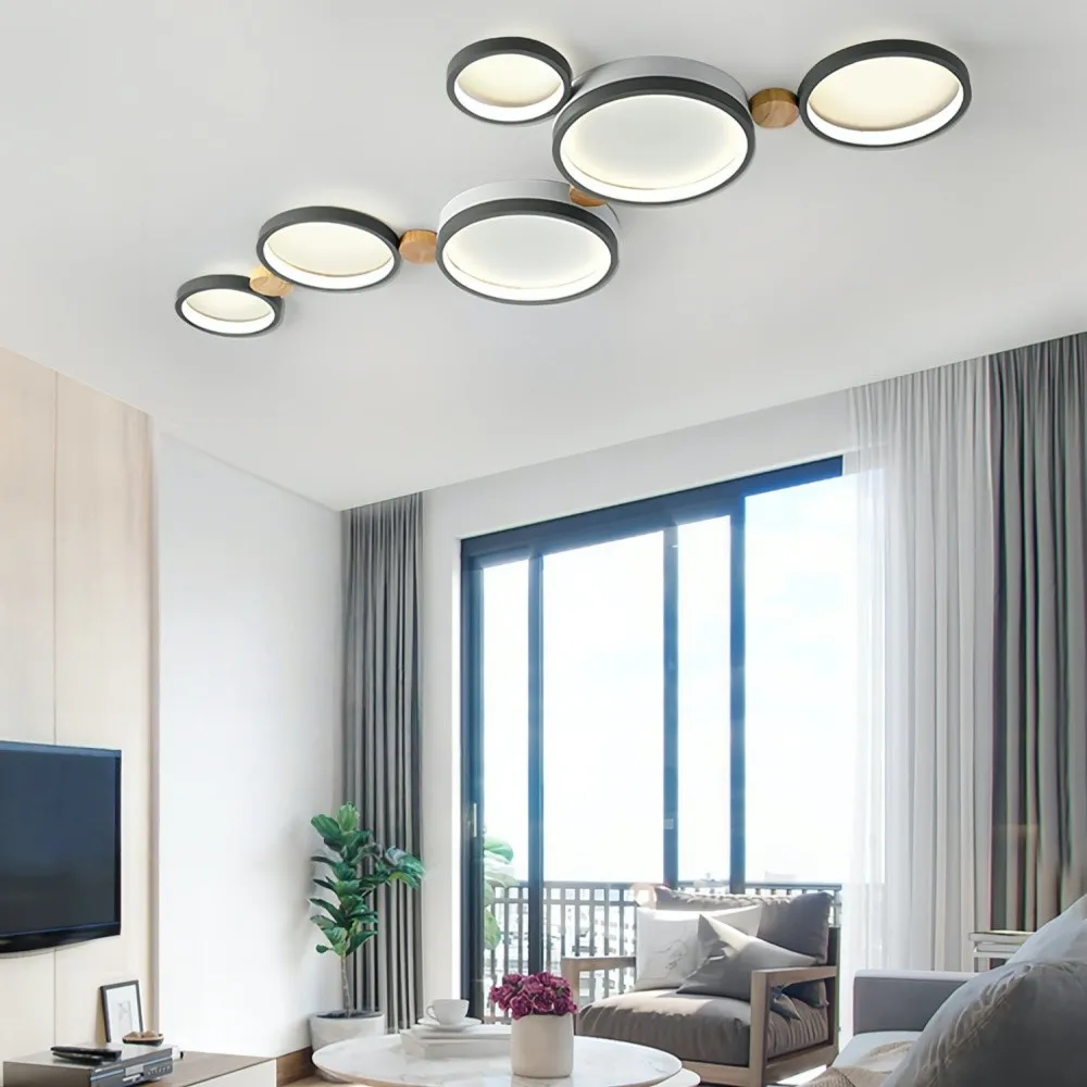 Nordic Circle LED Plafondlamp - Multi Branch Lamp voor Keuken HL1355