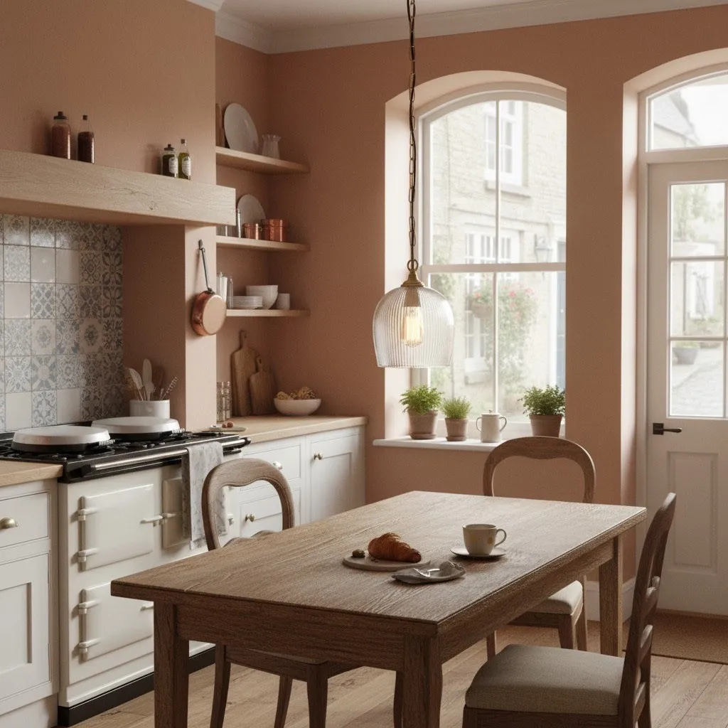 Brazara Hanglamp met Glazen Koepel - Klassiek ontwerp met Metalen Rand voor Keuken en Eetkamer HL2110