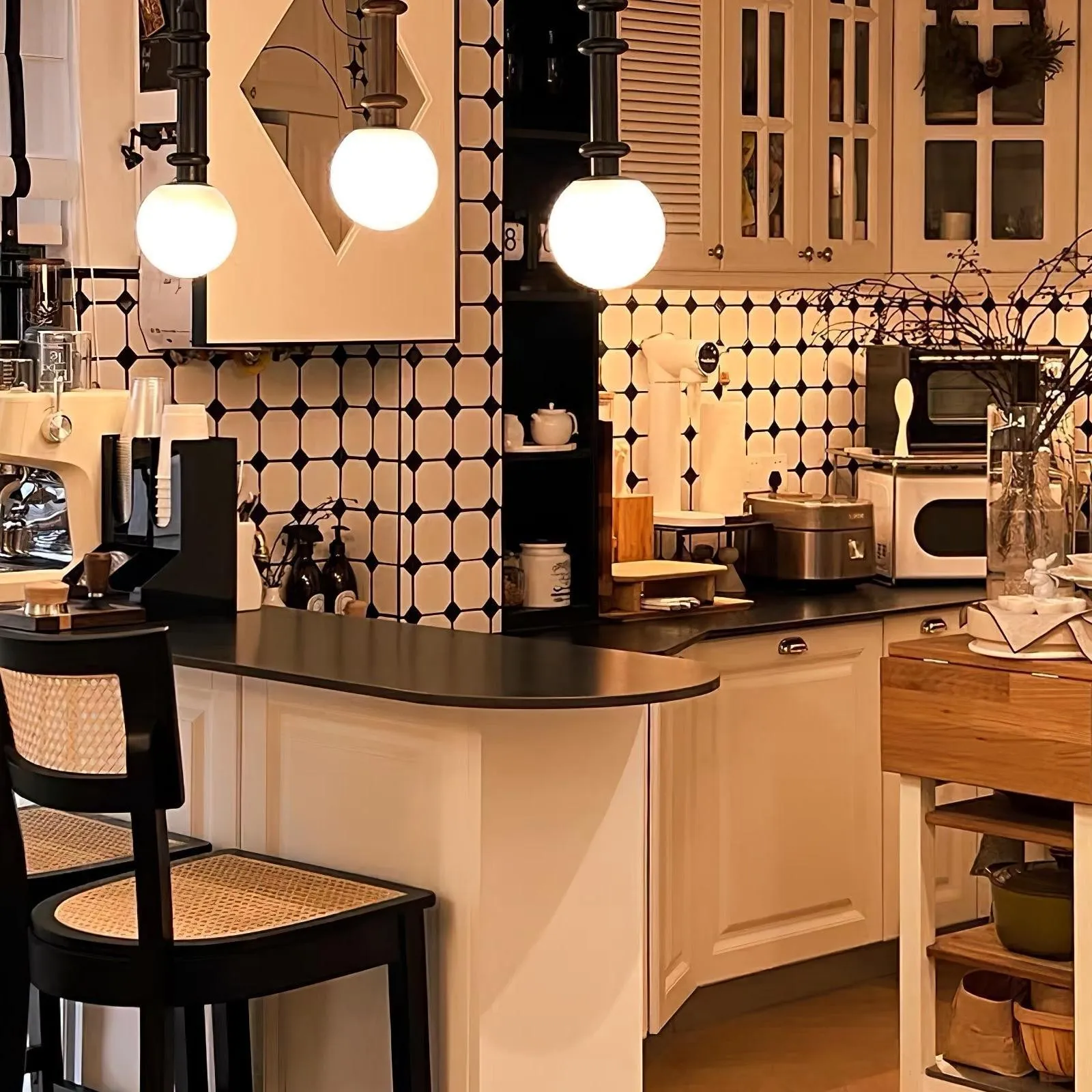 Eetkamer Houten Romeinse Kolom Hanglamp HL60