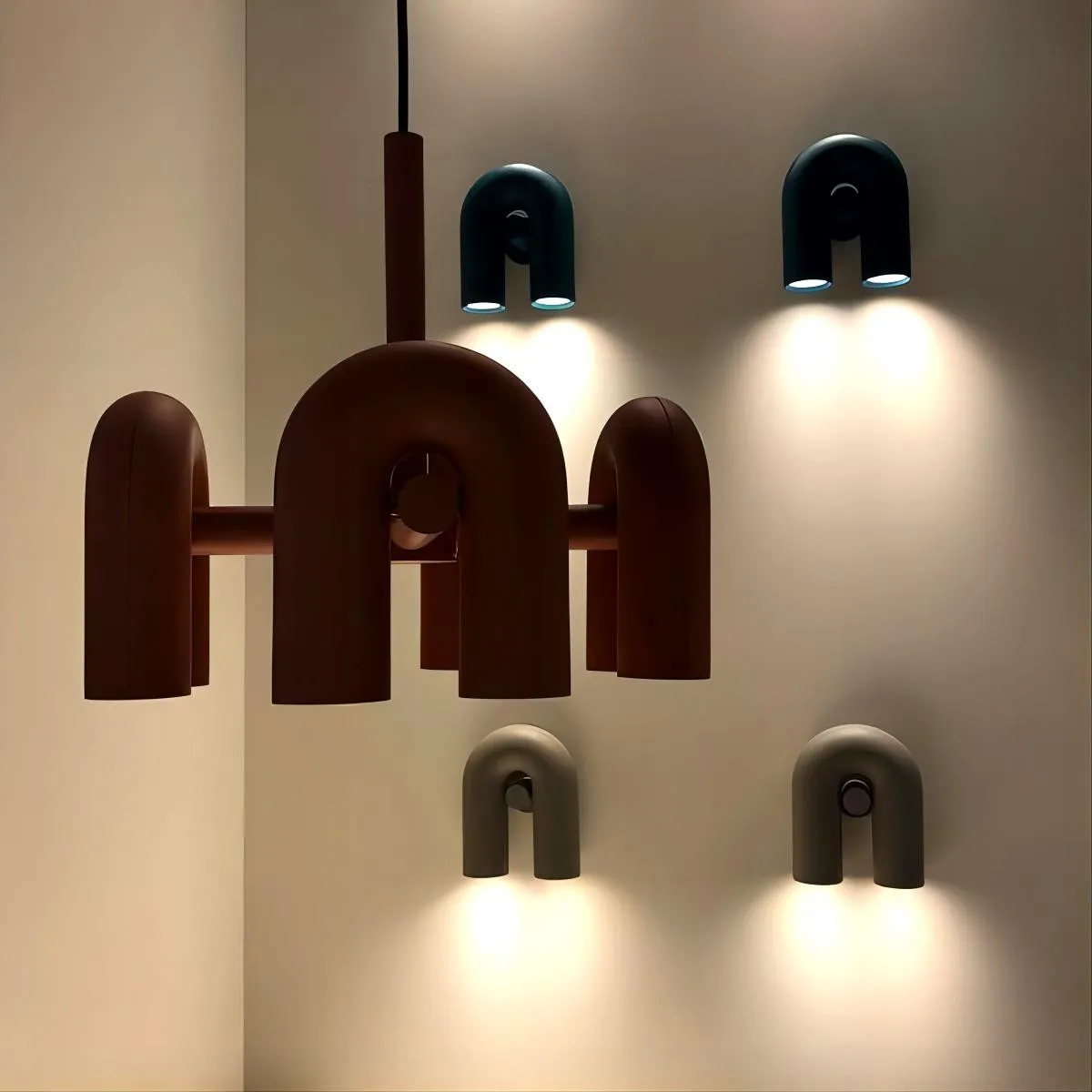 Circus U Vormige Moderne Wandlamp Binnen