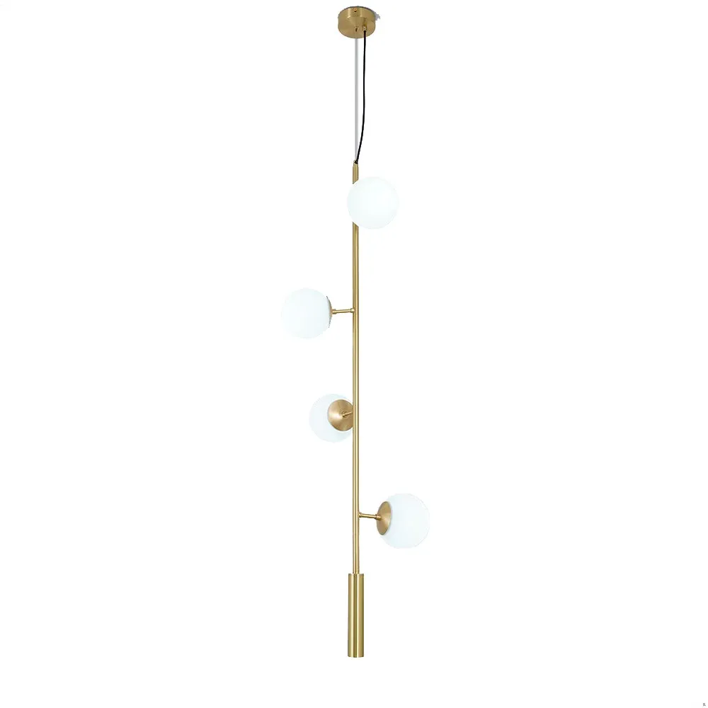 Orb moderne glazen bol hanglamp voor woonkamer