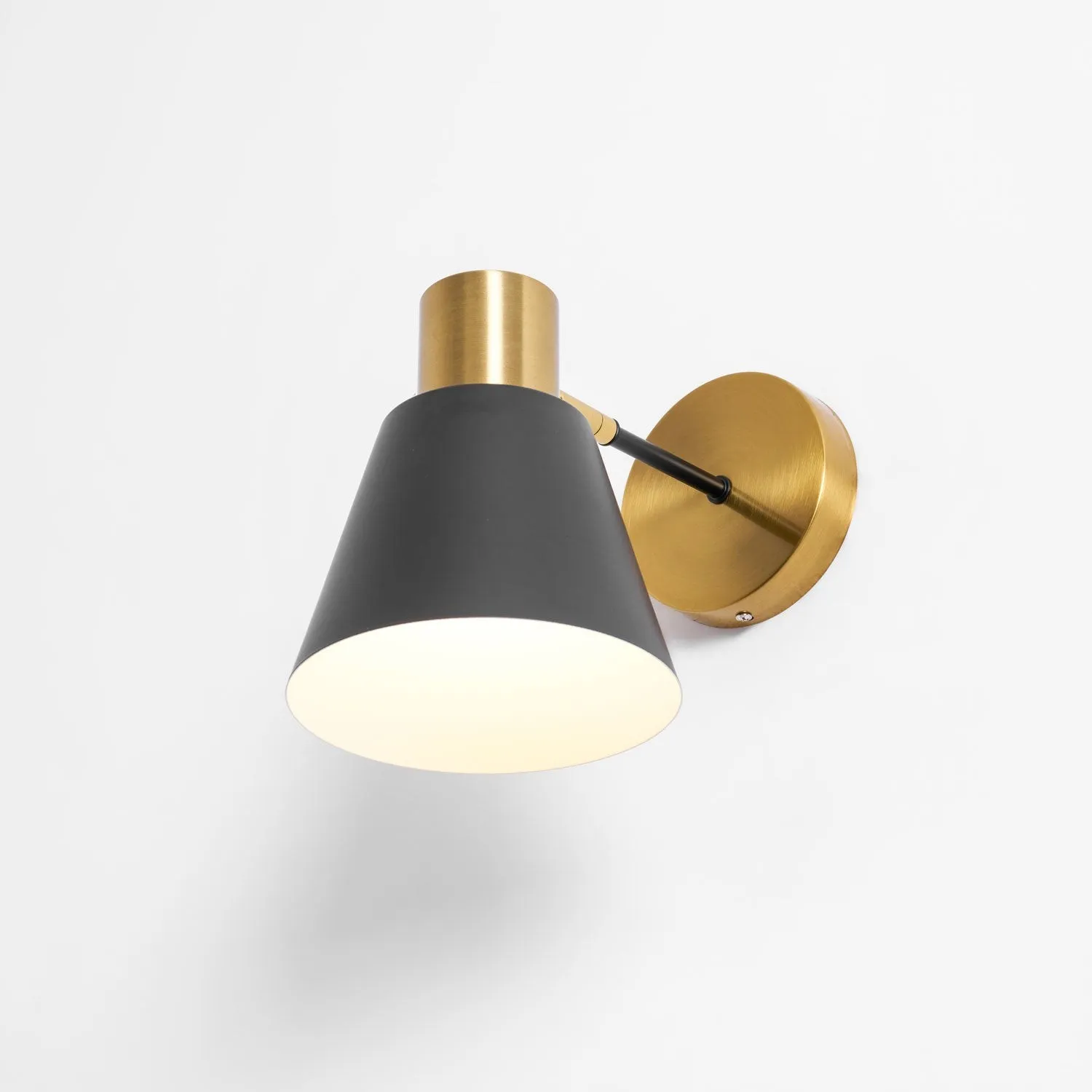 Verstelbare wandlamp met arm HL2926