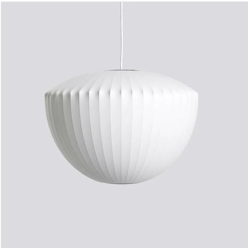 Saucer Zijde Bubble Hanglamp Woonkamer