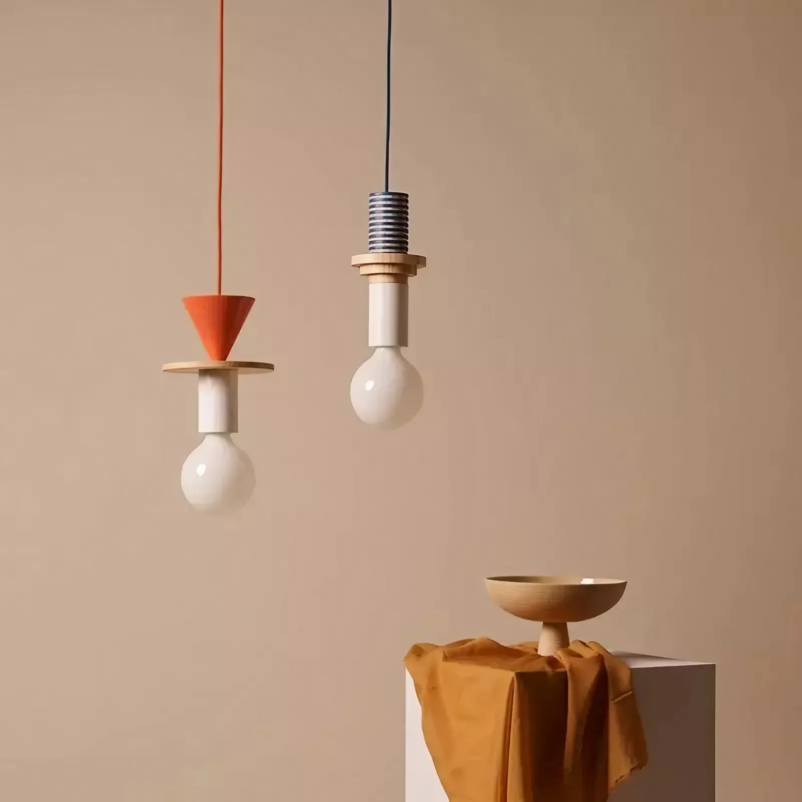 Nordic Geometrische Kleurrijke Design Hanglamp HL295
