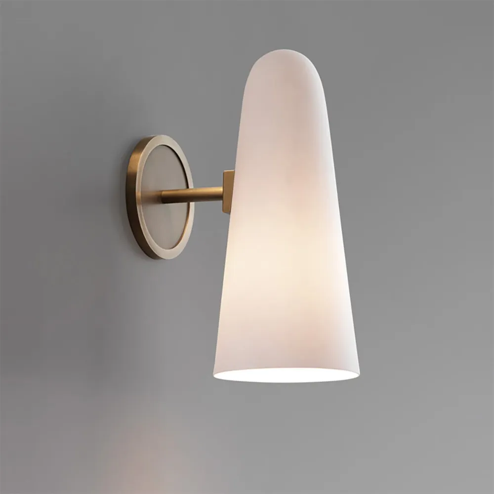 Nordic Simple Light Luxe Messing Wandlamp HL687