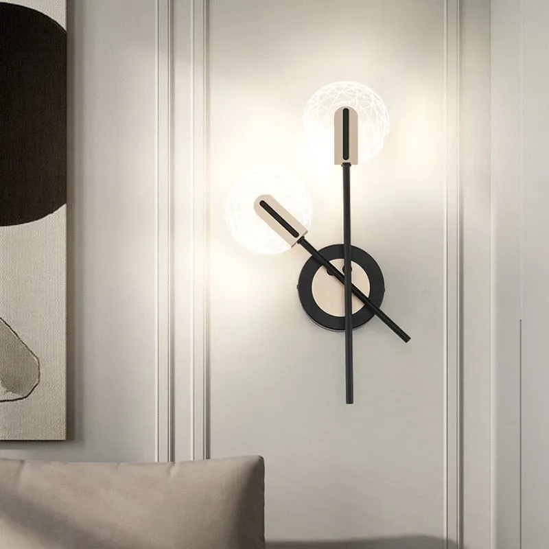 Verstelbare Acryl LED Draaibare Wandkandelaar HL71