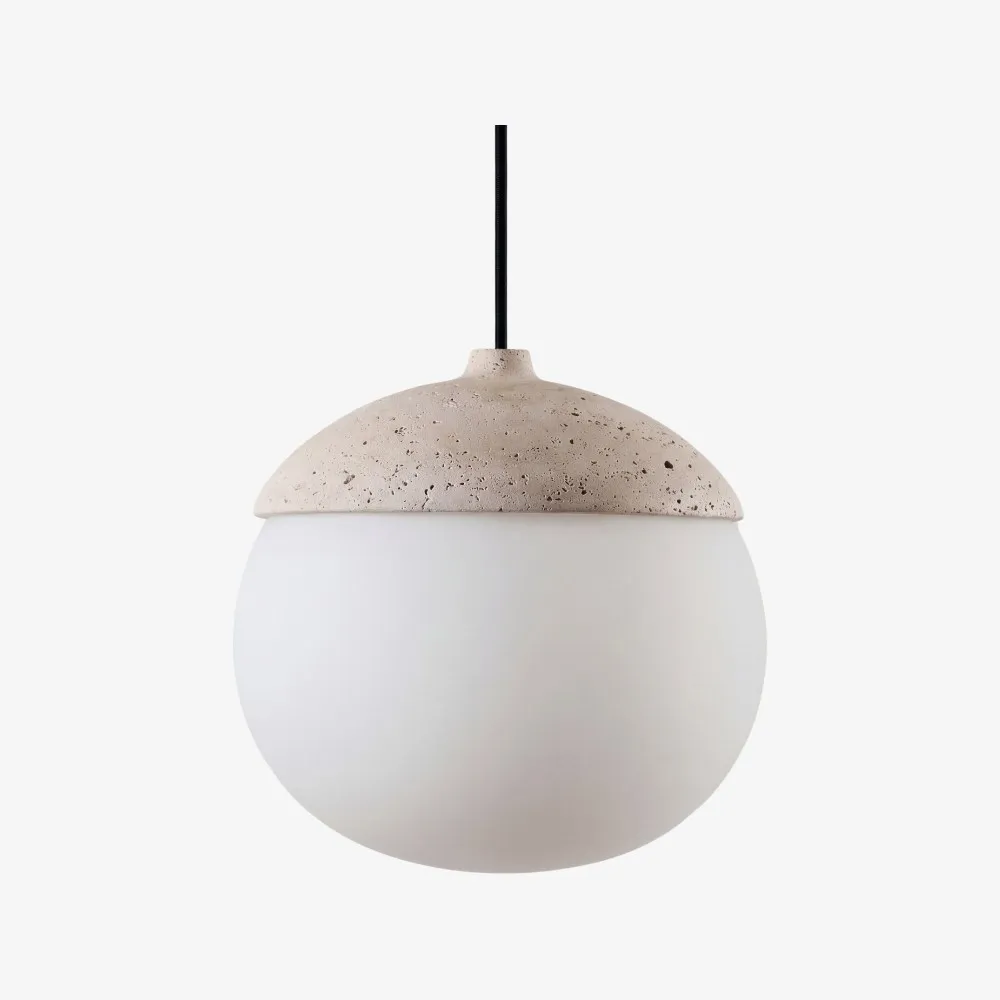 Orbaltis Moderne Orb Cluster Hanglamp - Hanglamp van natuursteen en glas voor woonkamer of keuken HL2448