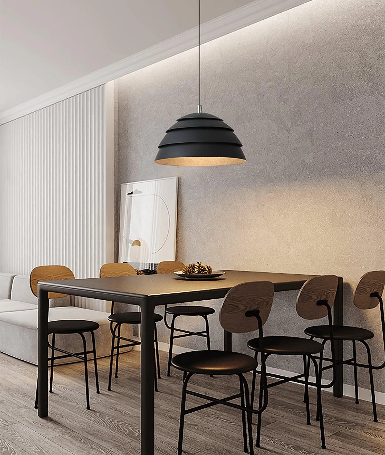 Industriële stijl ladder hanglamp HL476