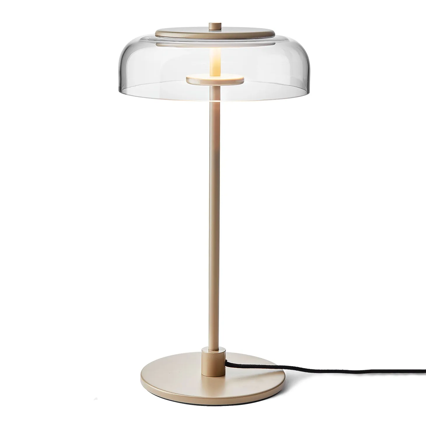 LED Blossi Ronde Glazen Tafellamp