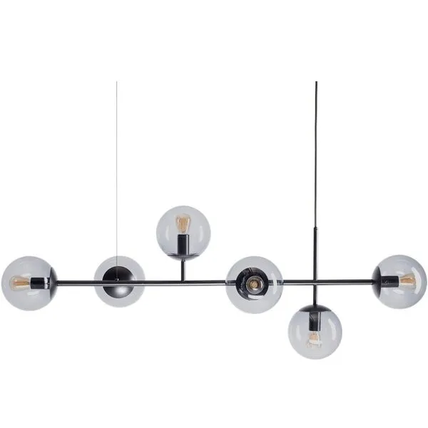 Orb moderne glazen bol hanglamp voor woonkamer
