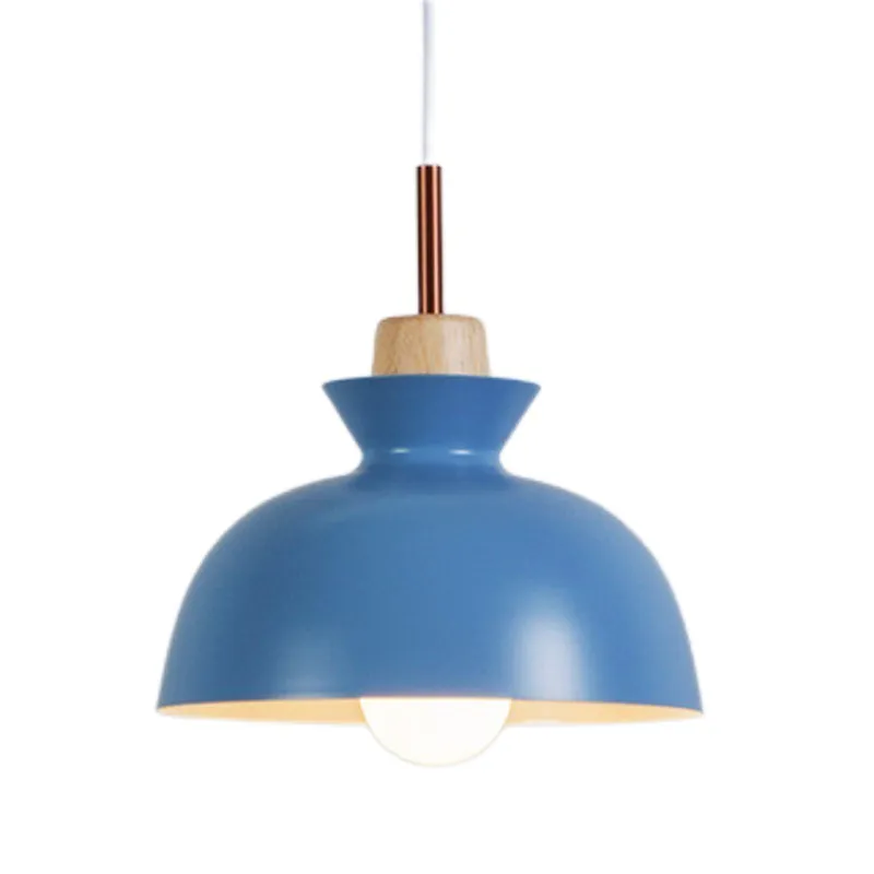 Scandinavische MULTI Metaal Hout Macaroon Hanglamp voor Keuken HL88