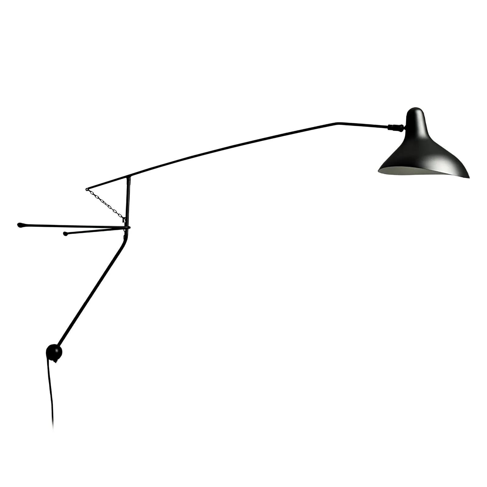 Moderne eendenbek-design Mantis Arm Wandlamp HL1112