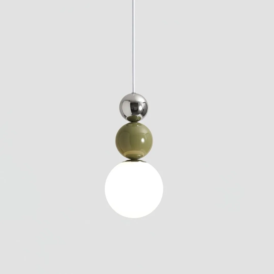 Nordic Cream Moderne Eenvoudige Dot Hanglamp HL460
