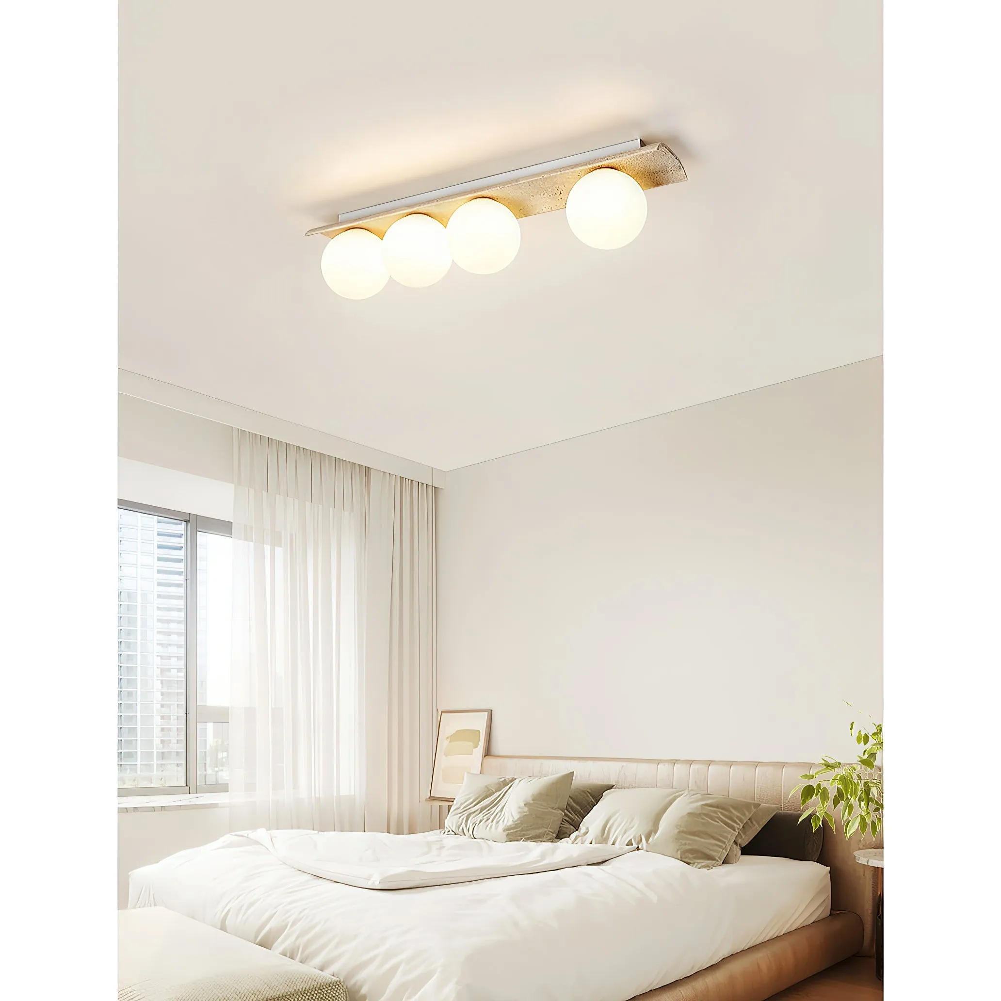 Bianca Globe Plafondlamp HL3242