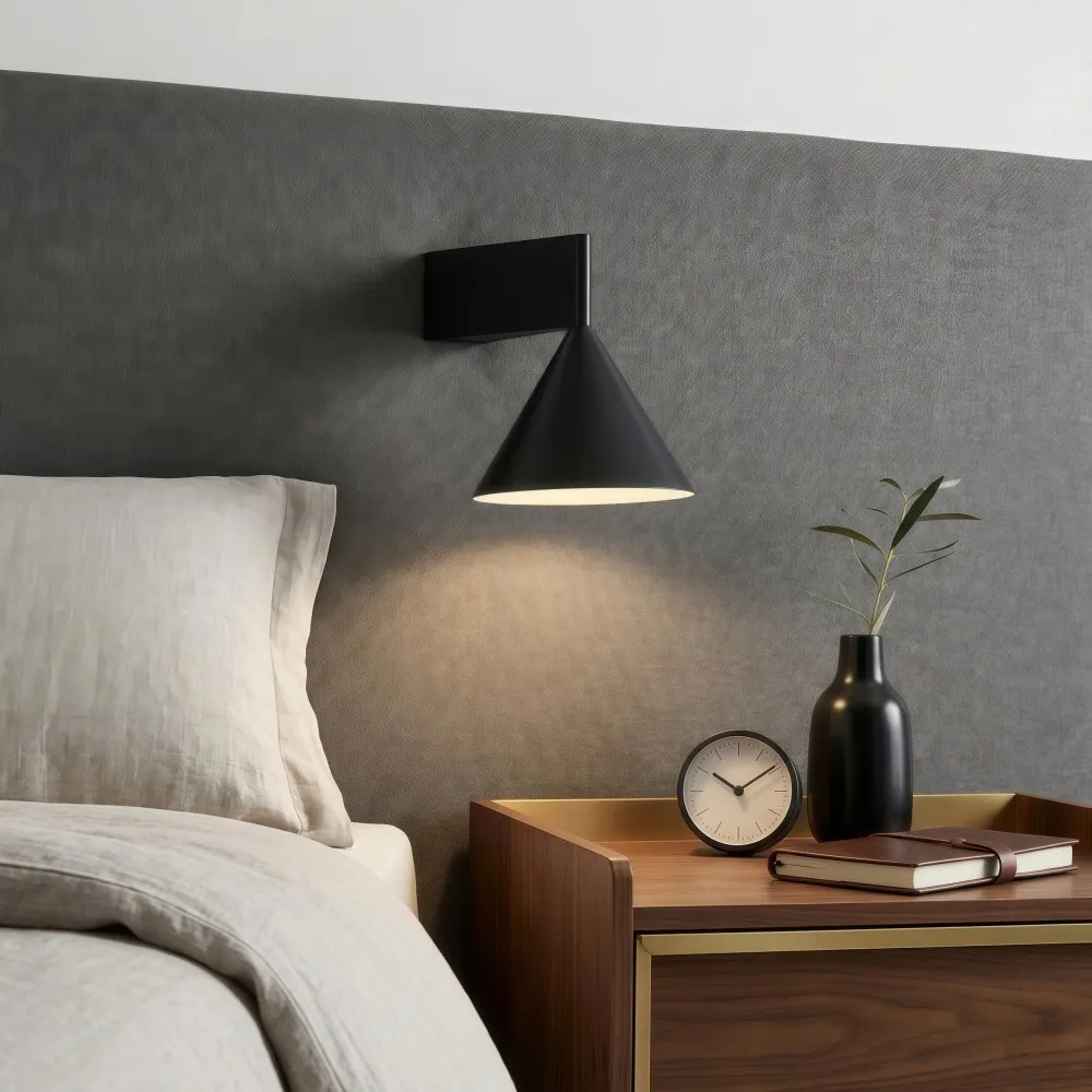 Metorq Metalen Kegel Wandlamp - Minimalistisch Geometrisch Design Accentverlichting voor Hal HL2550