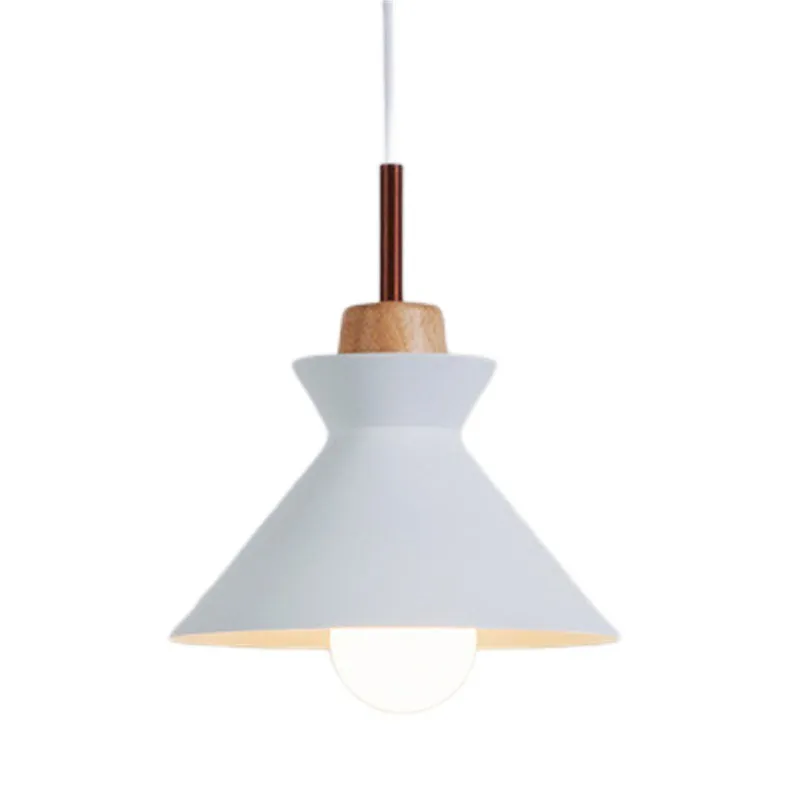Scandinavische MULTI Metaal Hout Macaroon Hanglamp voor Keuken HL88