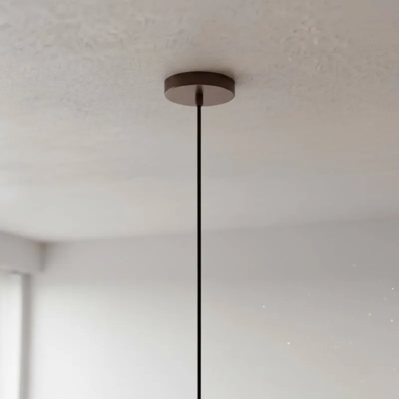 Tarivon hanglamp met stalen frame en stoffen kap - Moderne hanglamp voor eetkamers HL1875