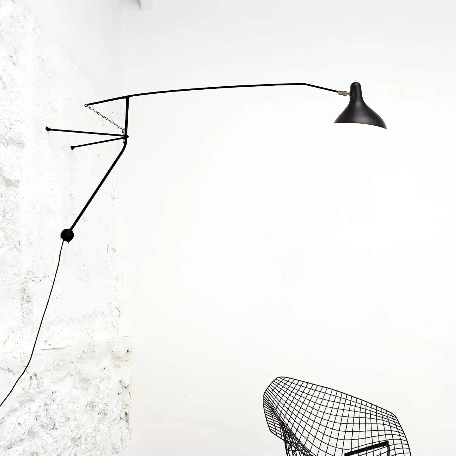 Moderne eendenbek-design Mantis Arm Wandlamp HL1112