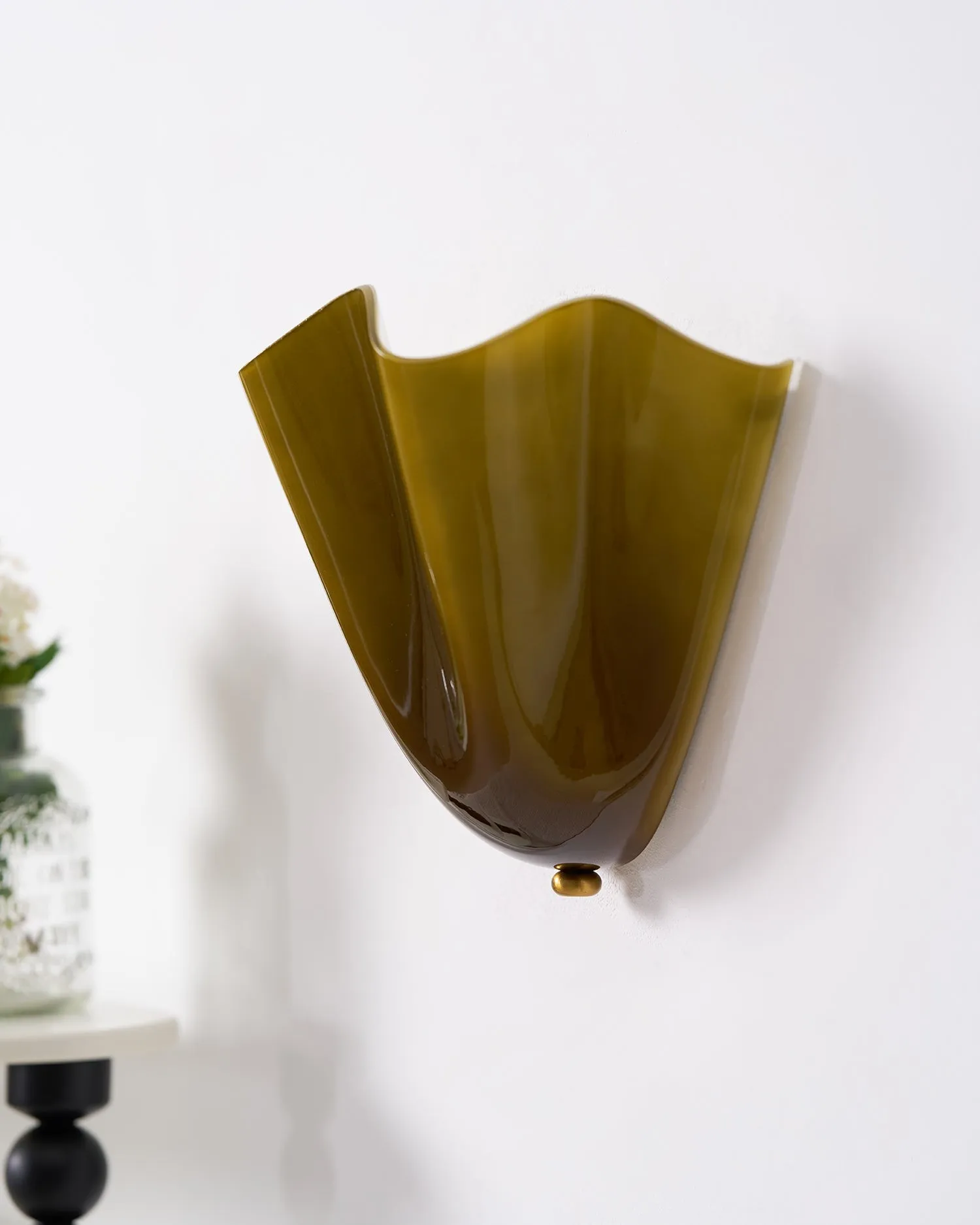 Bellina moderne wandlamp - Artisanaal glas Vera lamp voor interieurdecoratie HL1643
