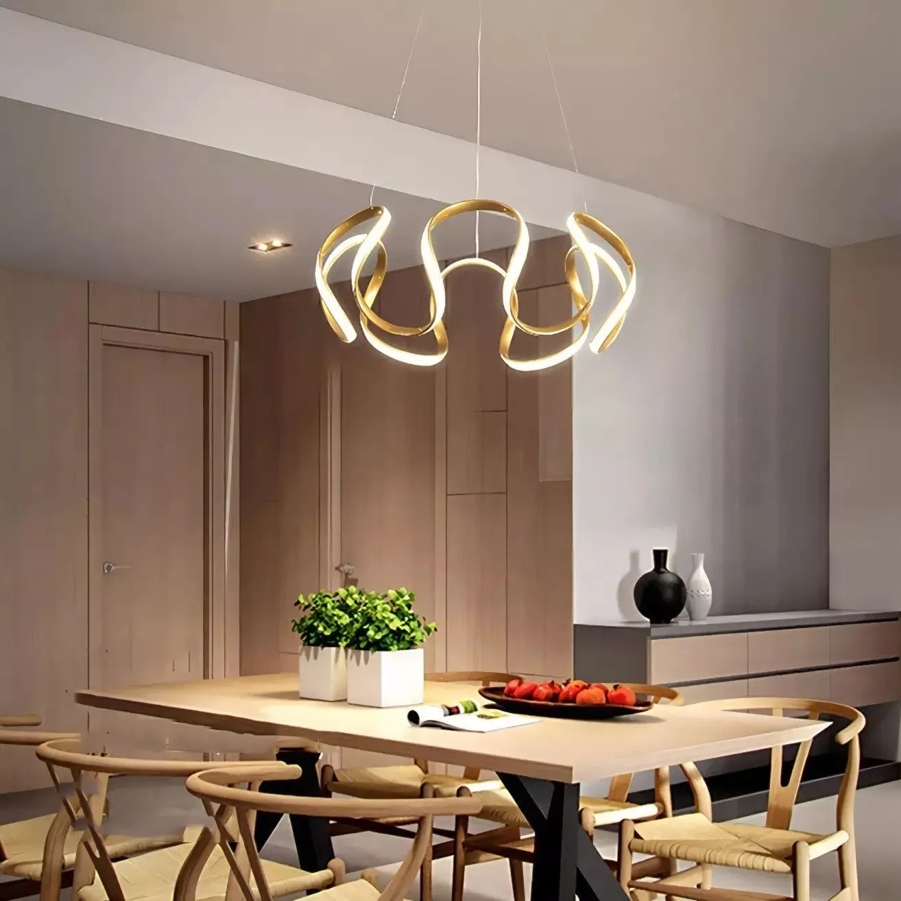 RIBBON Moderne LED kroonluchter HL144